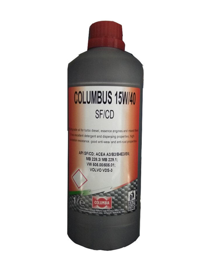 Picture of ΛΑΔΙ SAE 15W40 1Lt SJ/CF COLUMBIA