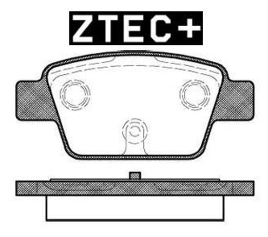 Εικόνα από ΔΙΣΚΟΦΡΕΝΑ ZTEC+ FIAT ΟΠΙΣΘ.